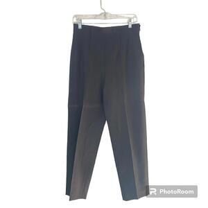 vintage escada black ponte dress pants size 40 or medium